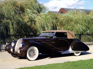 Delahaye 135 M Cabriolet 1937 года